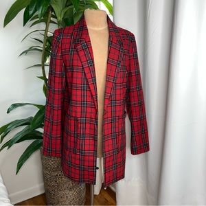 FOREVER21 | Plaid Blazer | Size: L